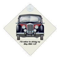 Riley RMA 1945-52 Car Window Hanging Sign